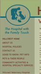 Mobile Screenshot of hillcrestvet.com